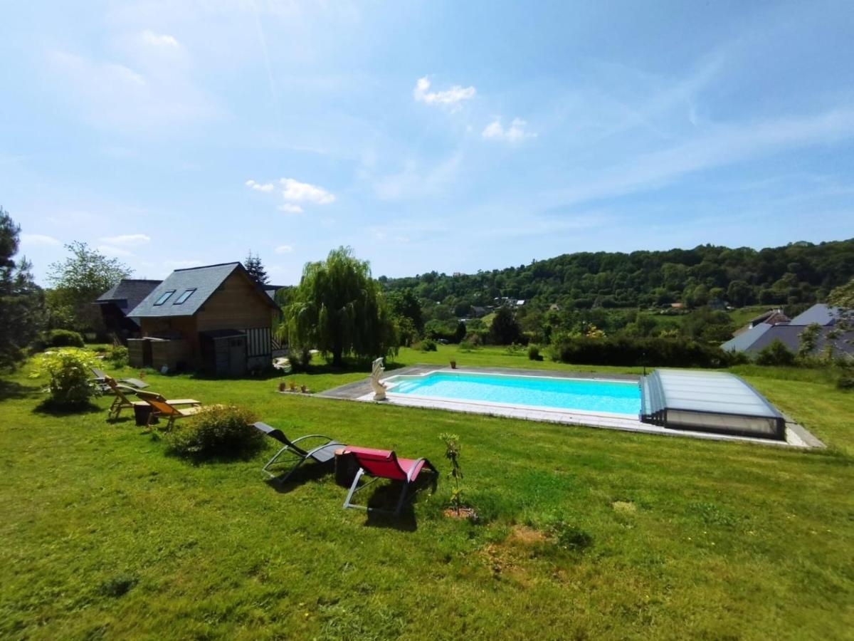 L'Herbe Haute Honfleur Esterno foto