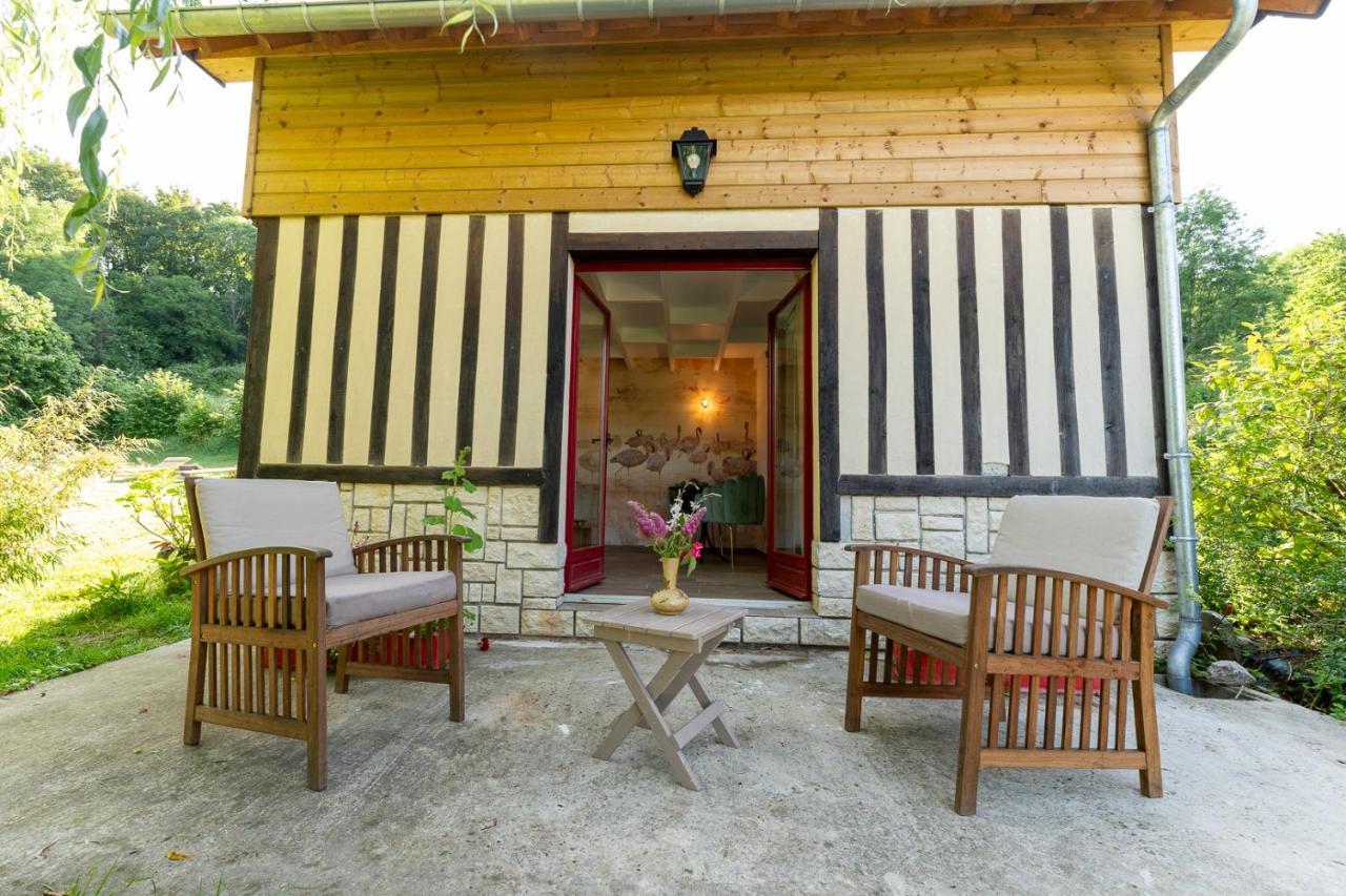 L'Herbe Haute Honfleur Esterno foto