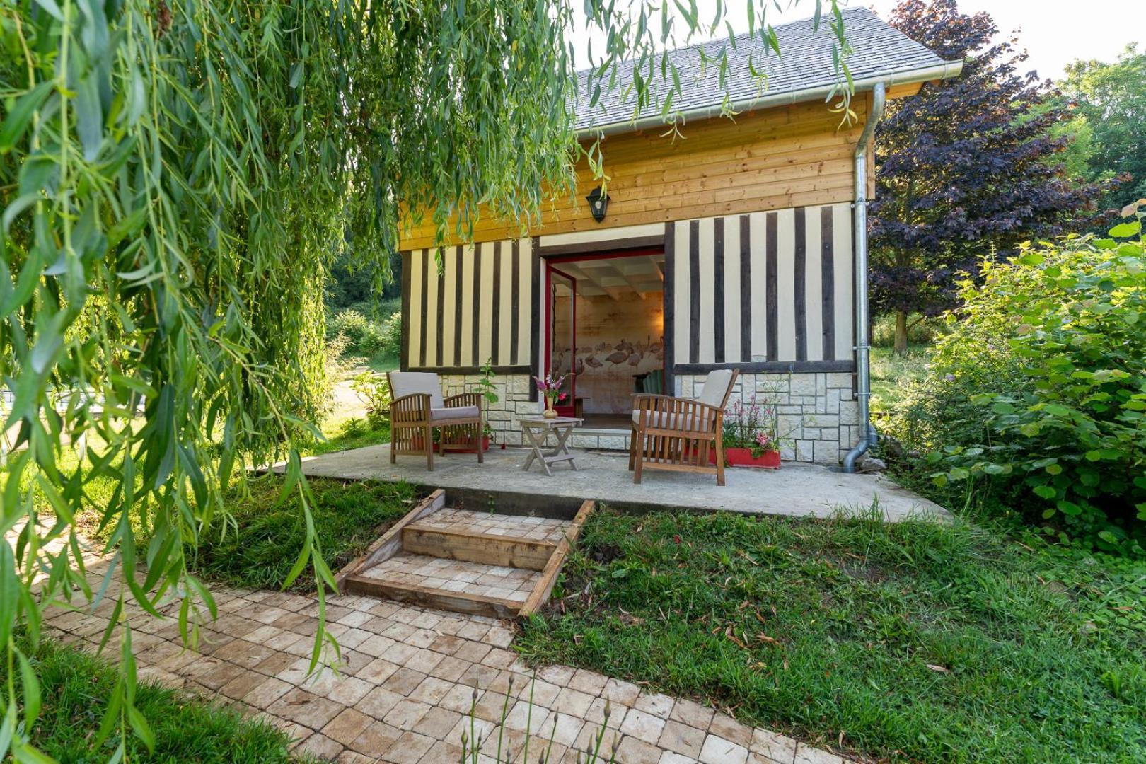L'Herbe Haute Honfleur Esterno foto