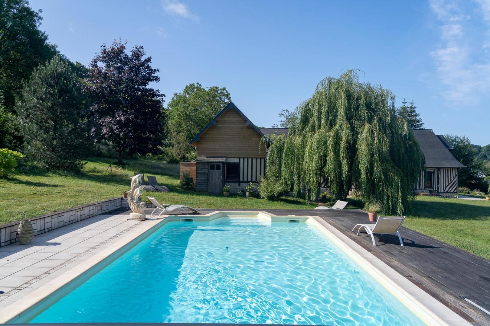 L'Herbe Haute Honfleur Esterno foto